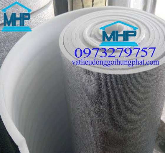 MÚT XỐP CÁCH NHIỆT PE OPP TRÁNG BẠC 10MM 